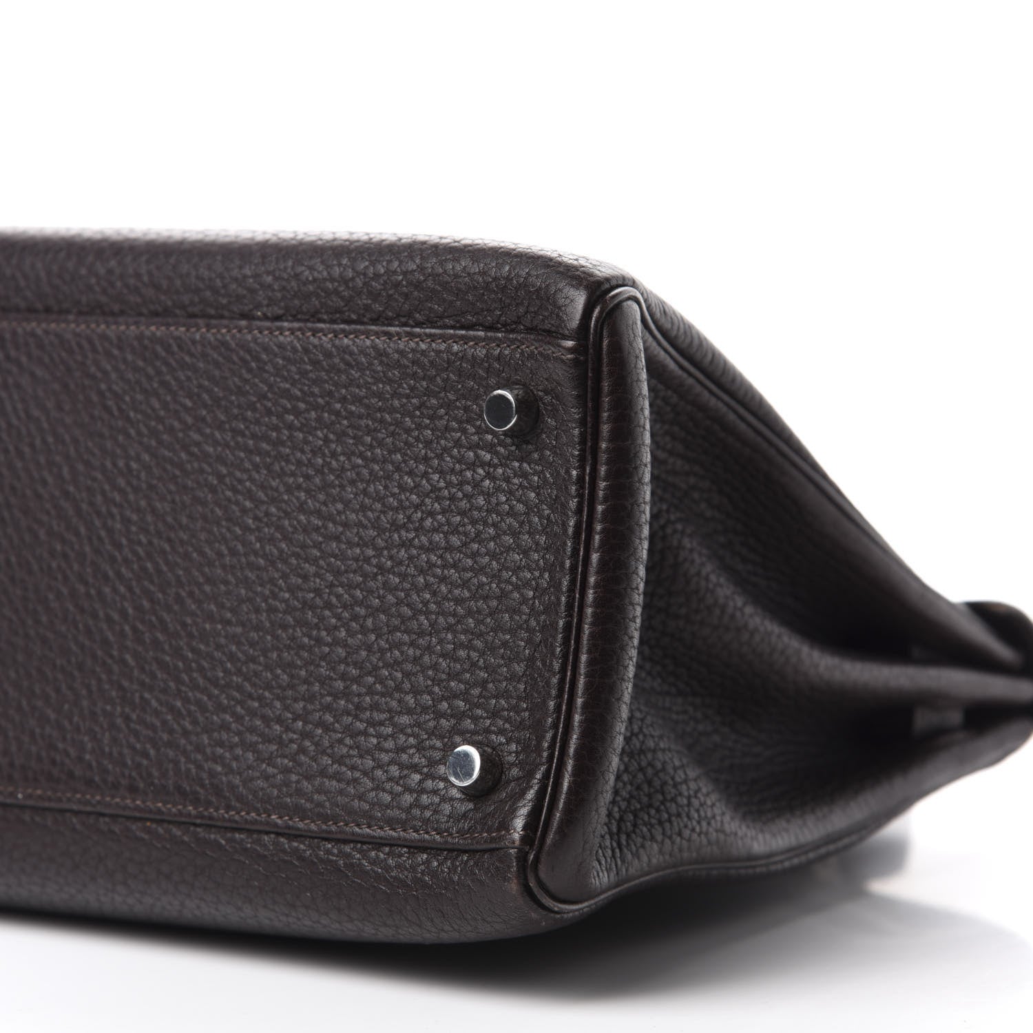 Hermes Fjord Kelly Retourne 35 Chocolate 6 of 18