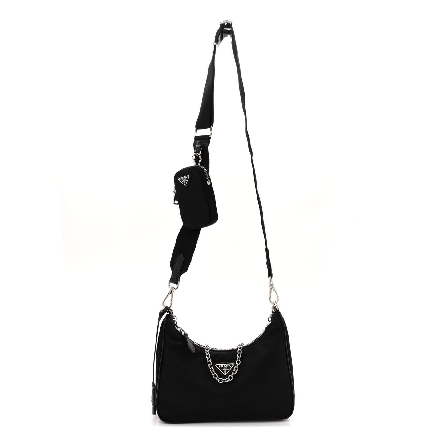 Nylon Re-Edition 2005 Shoulder Bag Black