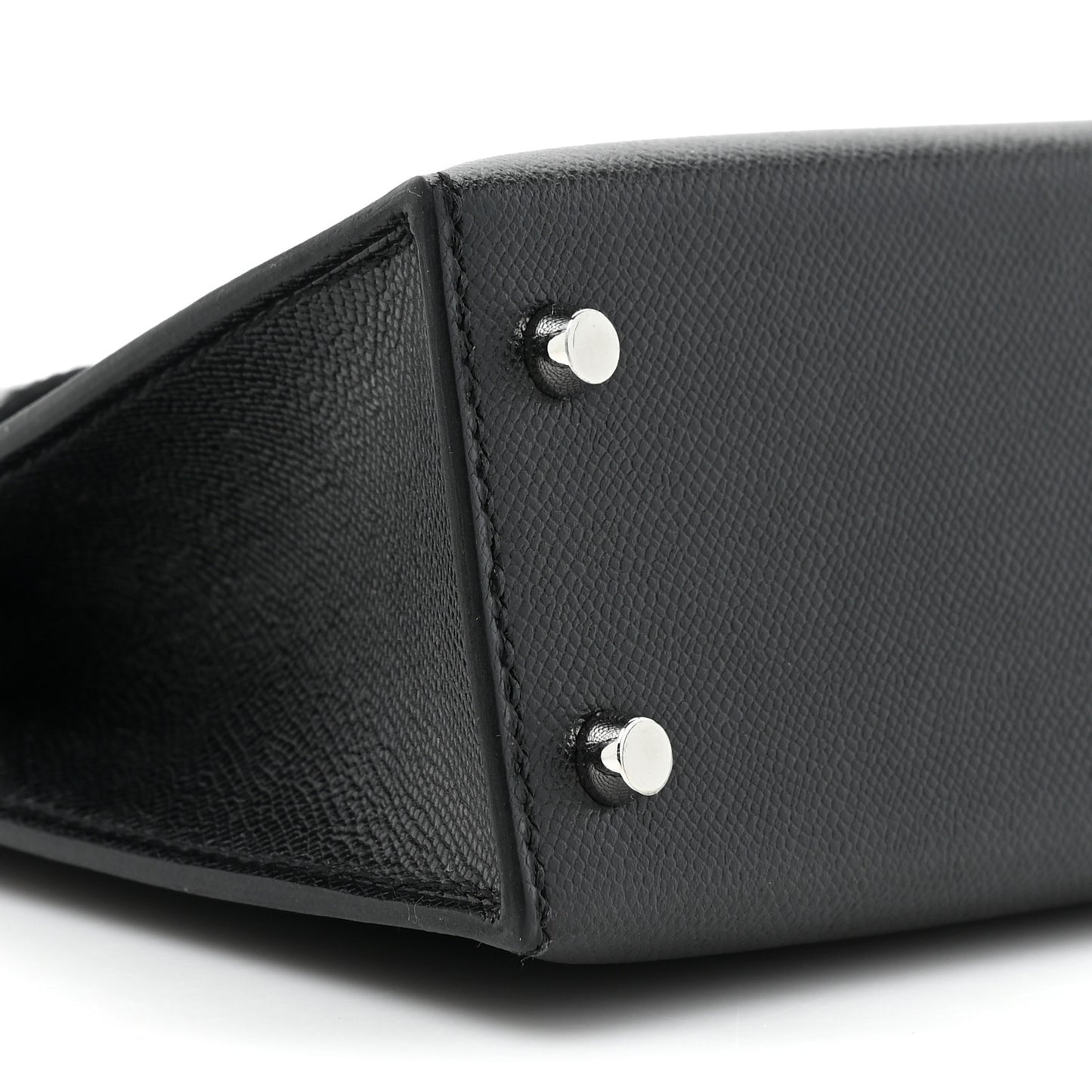 Madame Calfskin Lizard Mini Kelly Sellier Touch 20 Black