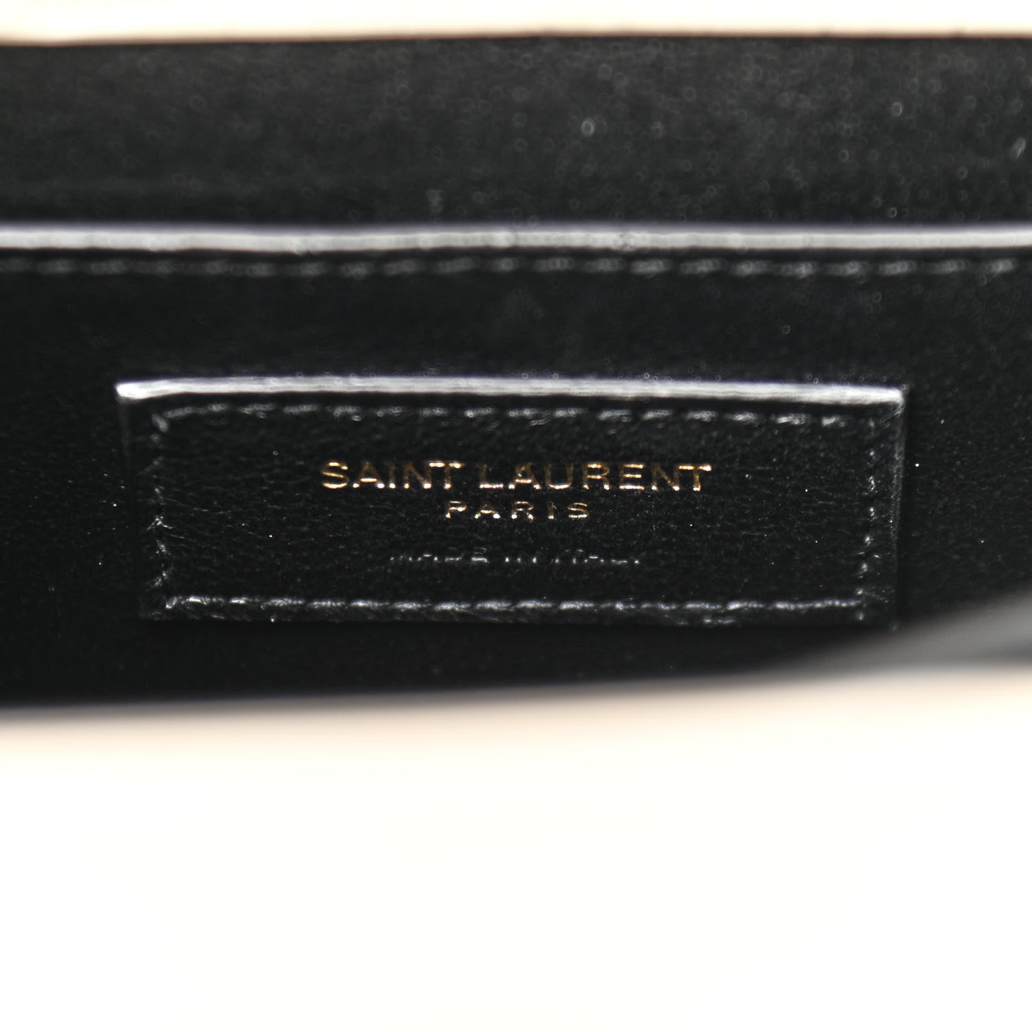 Saint Laurent Crocodile Embossed Mini Classic Monogram Cassandra Top Handle Crema Soft 6 of 10