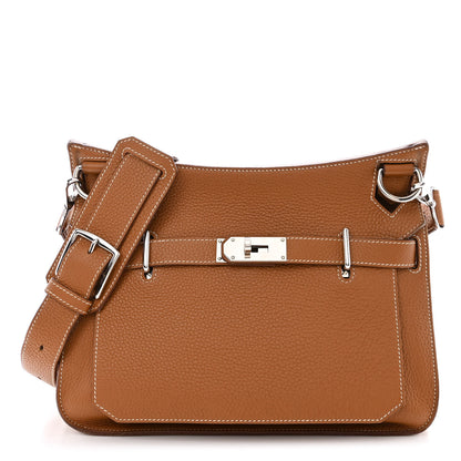 Hermes Taurillon Clemence Jypsiere 31 Gold 1 of 13