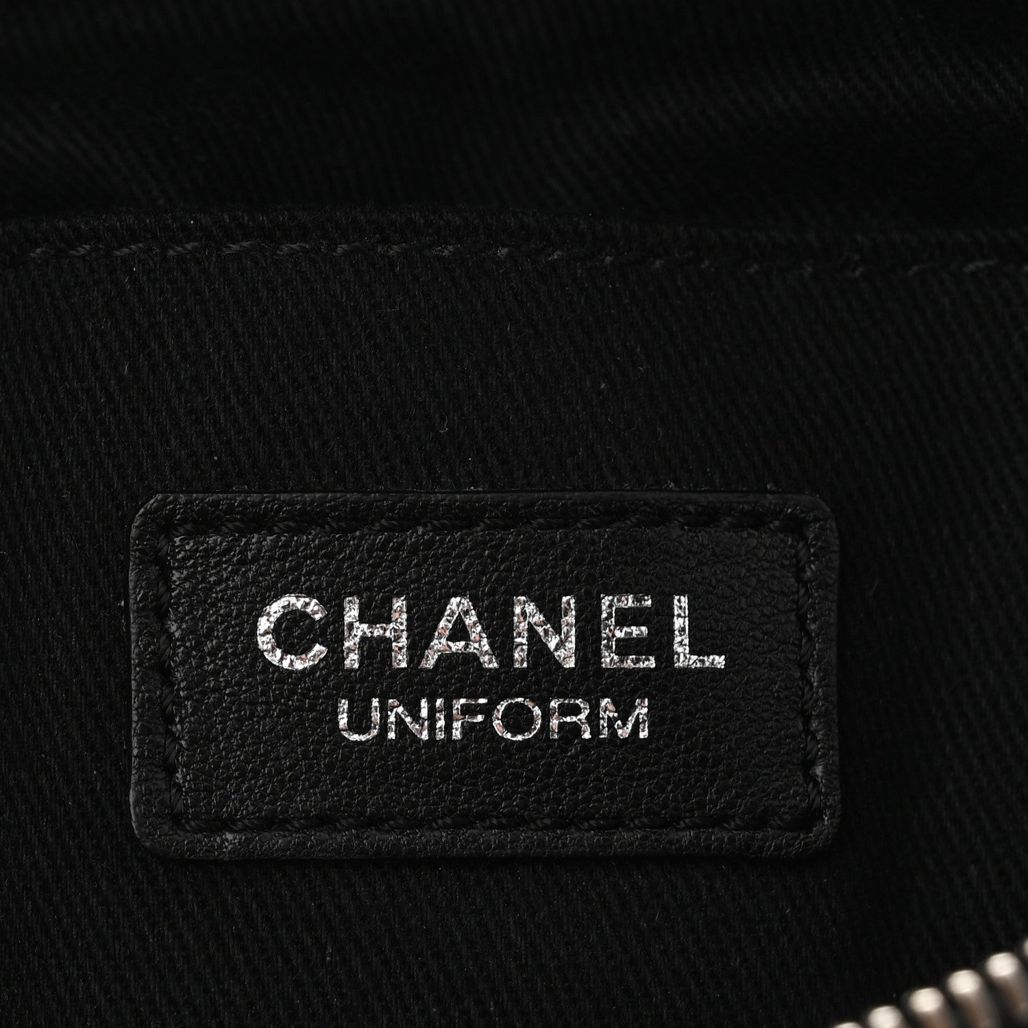 Chanel Grained Calfskin Quilted Waist Belt Bag Black 6 of 10