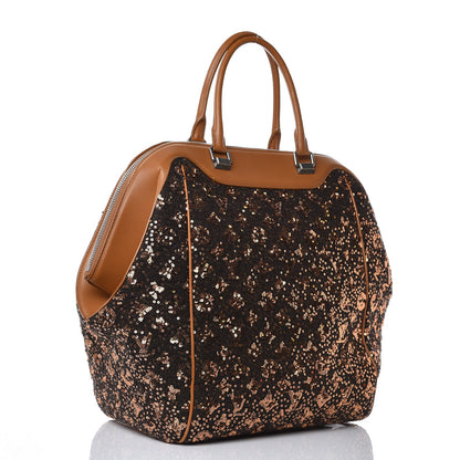 Louis Vuitton Sequin Monogram Sunshine Express North South Gold 3 of 10