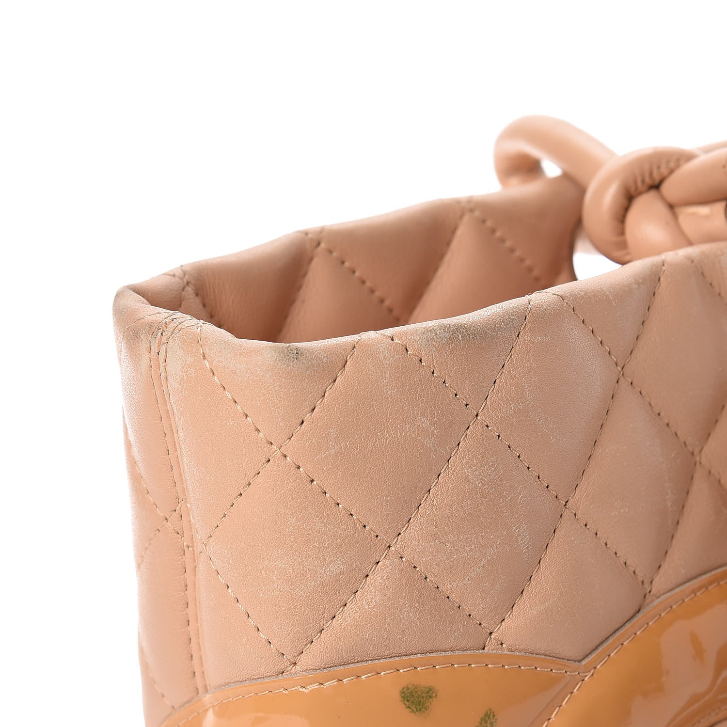 Chanel Calfskin Quilted Large Cambon Tote Beige 17 of 23