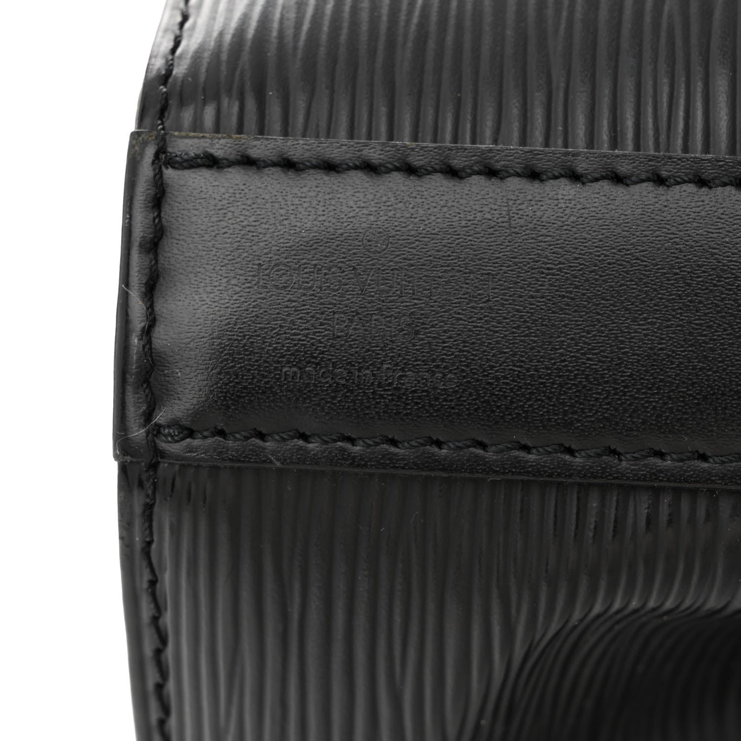 Louis Vuitton Epi Sac D'Epaule GM Black 8 of 14