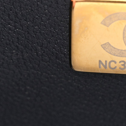 Chanel Pearly Caviar Quilted Small Boy Flap Navy 7 of 10
