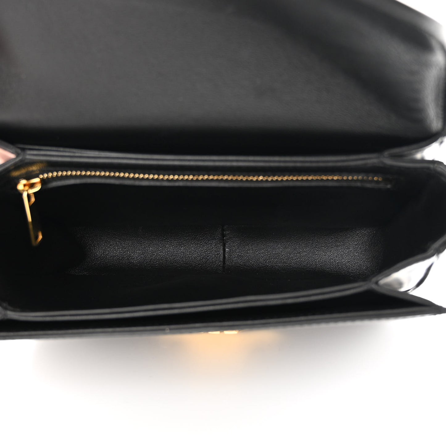 Shiny Calfskin Teen Triomphe Black