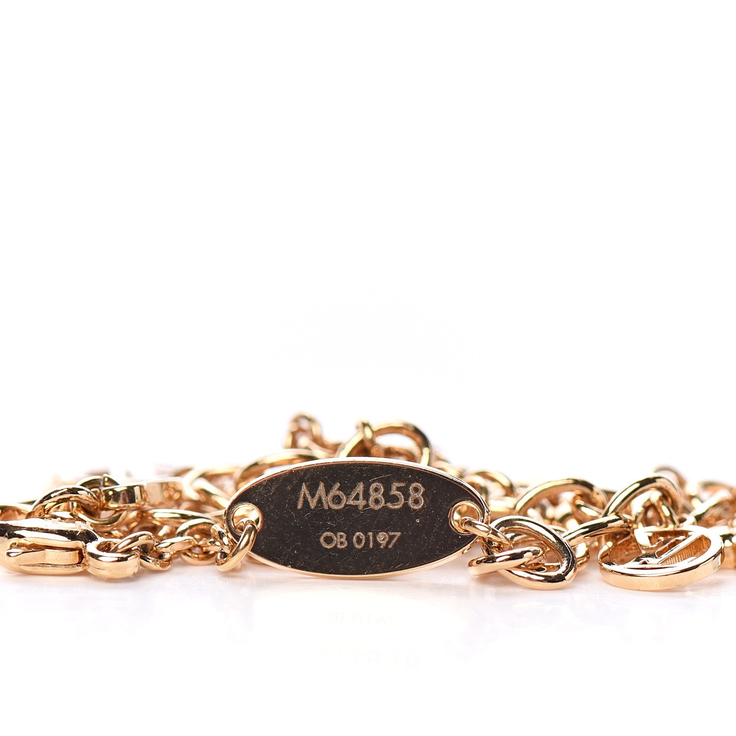 Louis Vuitton Metal Monogram Blooming Supple Bracelet 4 of 4