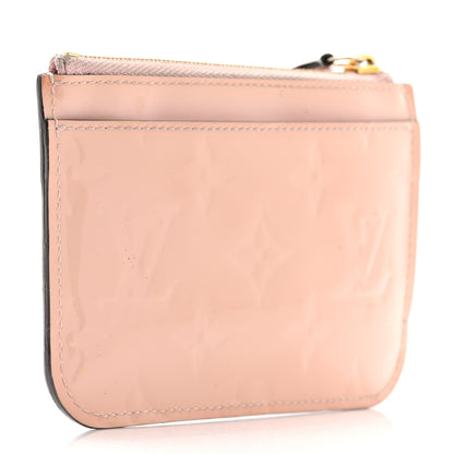 Louis Vuitton Vernis Key Pouch Rose Ballerine 2 of 7