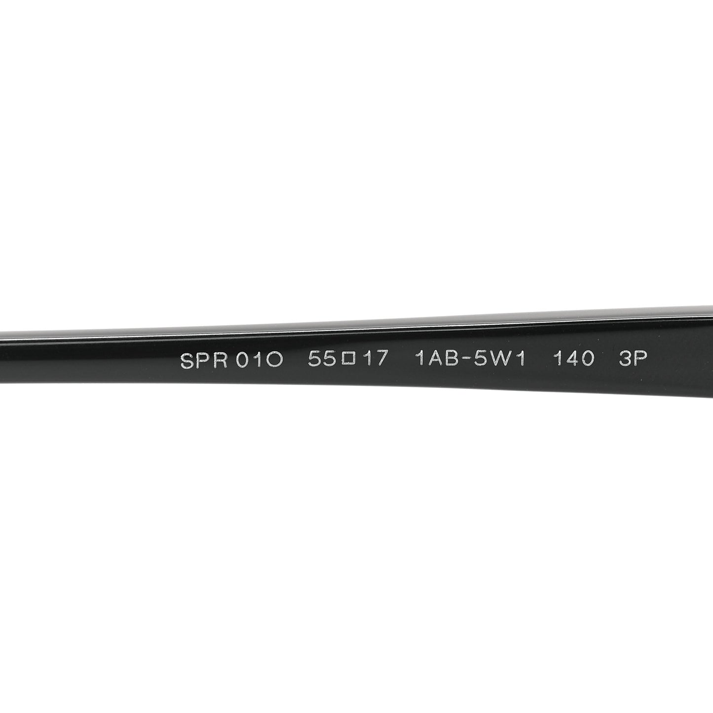 Acetate Sunglasses SPR 01O Black