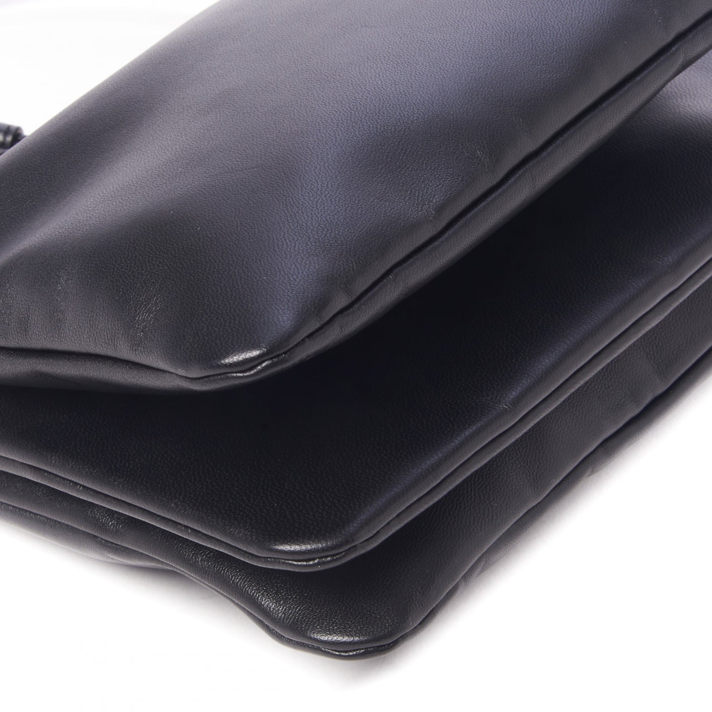 Lambskin Small Trio Crossbody Bag Black