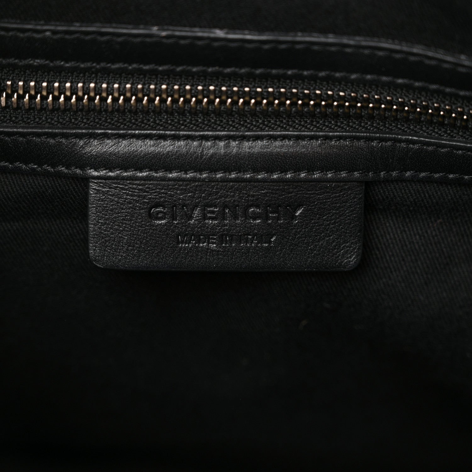 Givenchy Calfskin Crocodile Embossed Small Antigona Brown 6 of 12