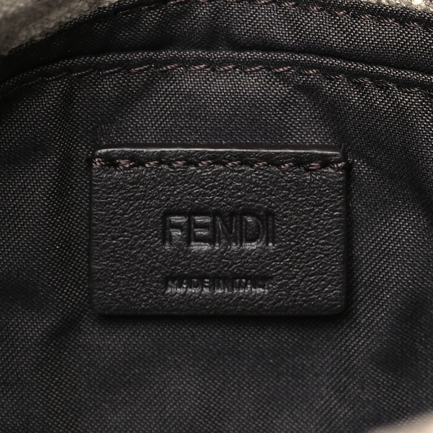 Chenille Vitello Micro FF Phone Baguette Tortora