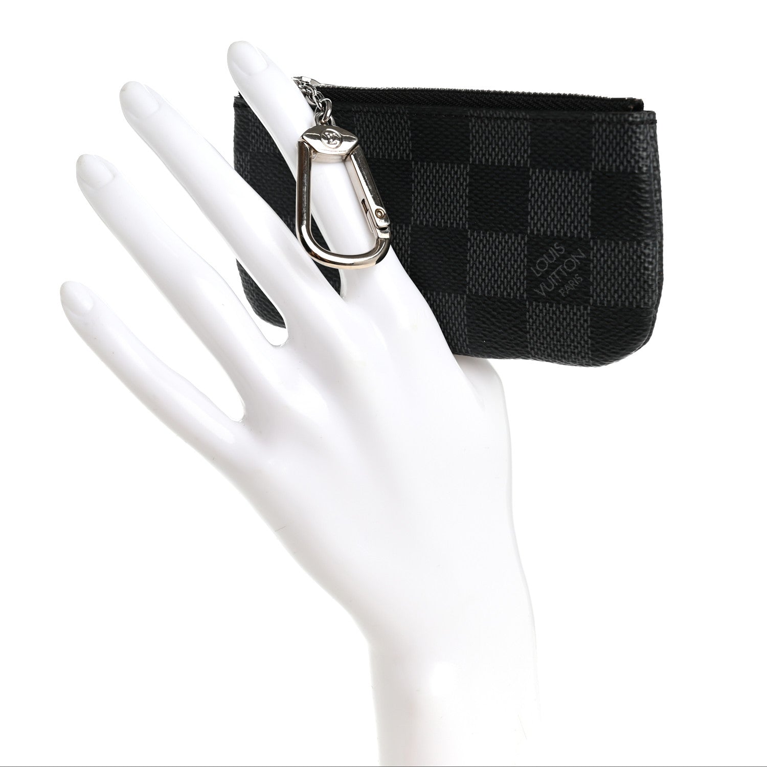 Louis Vuitton Damier Graphite Key Pouch 2 of 8