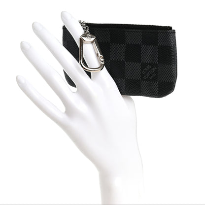 Louis Vuitton Damier Graphite Key Pouch 2 of 8