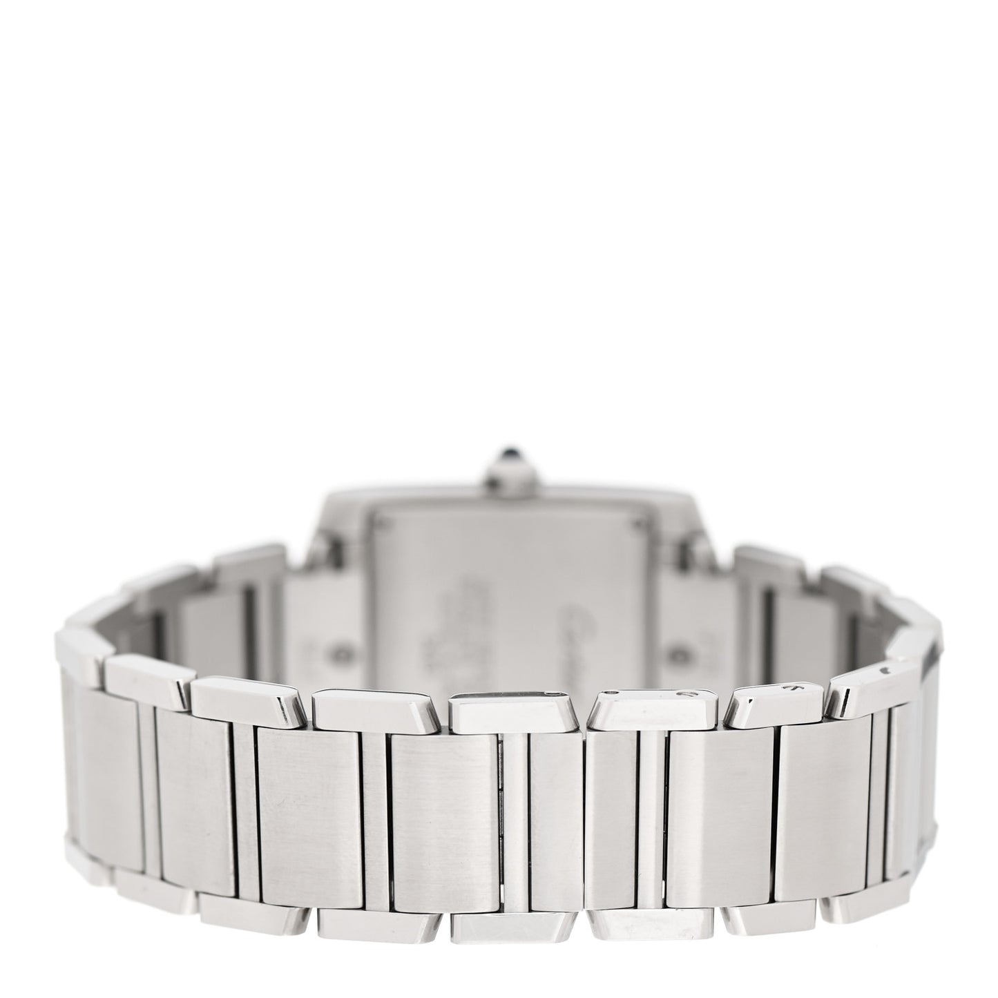 Stainless Steel 25mm Tank Francaise Quartz Watch