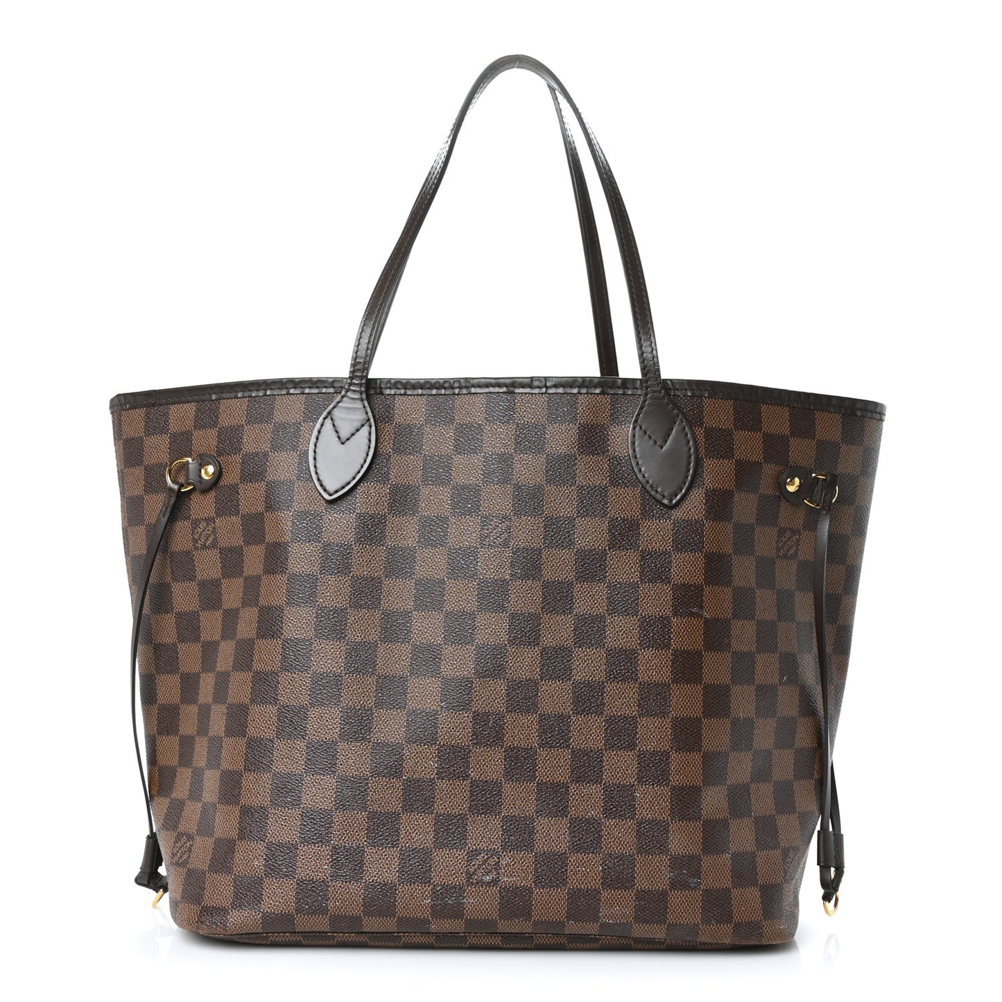 Damier Ebene Neo Neverfull MM Rose Ballerine