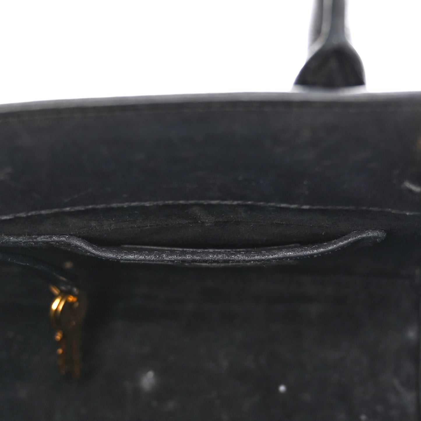 Calfskin Nano Sac De Jour Black
