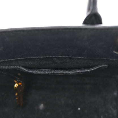 Saint Laurent Calfskin Nano Sac De Jour Black 10 of 18