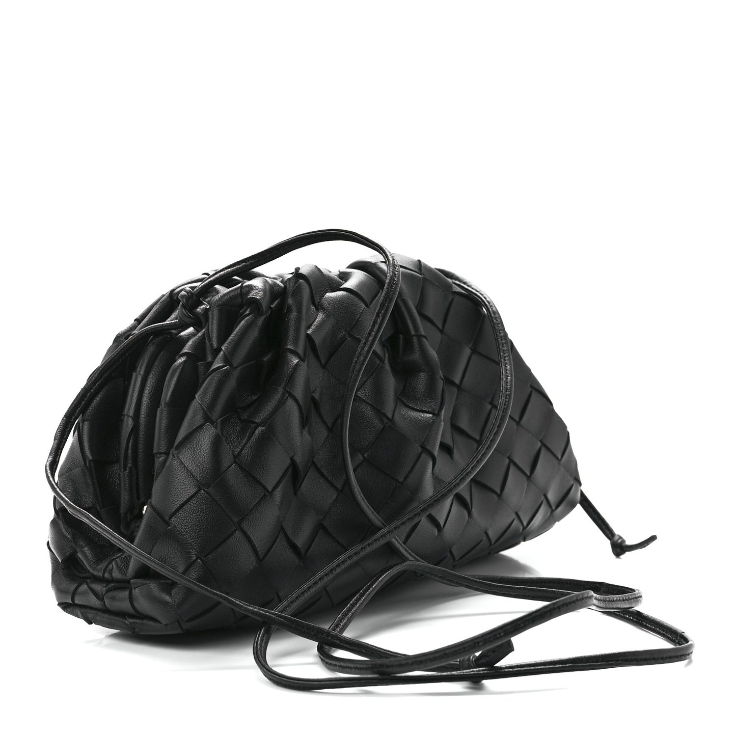Nappa Intrecciato The Mini Pouch Black