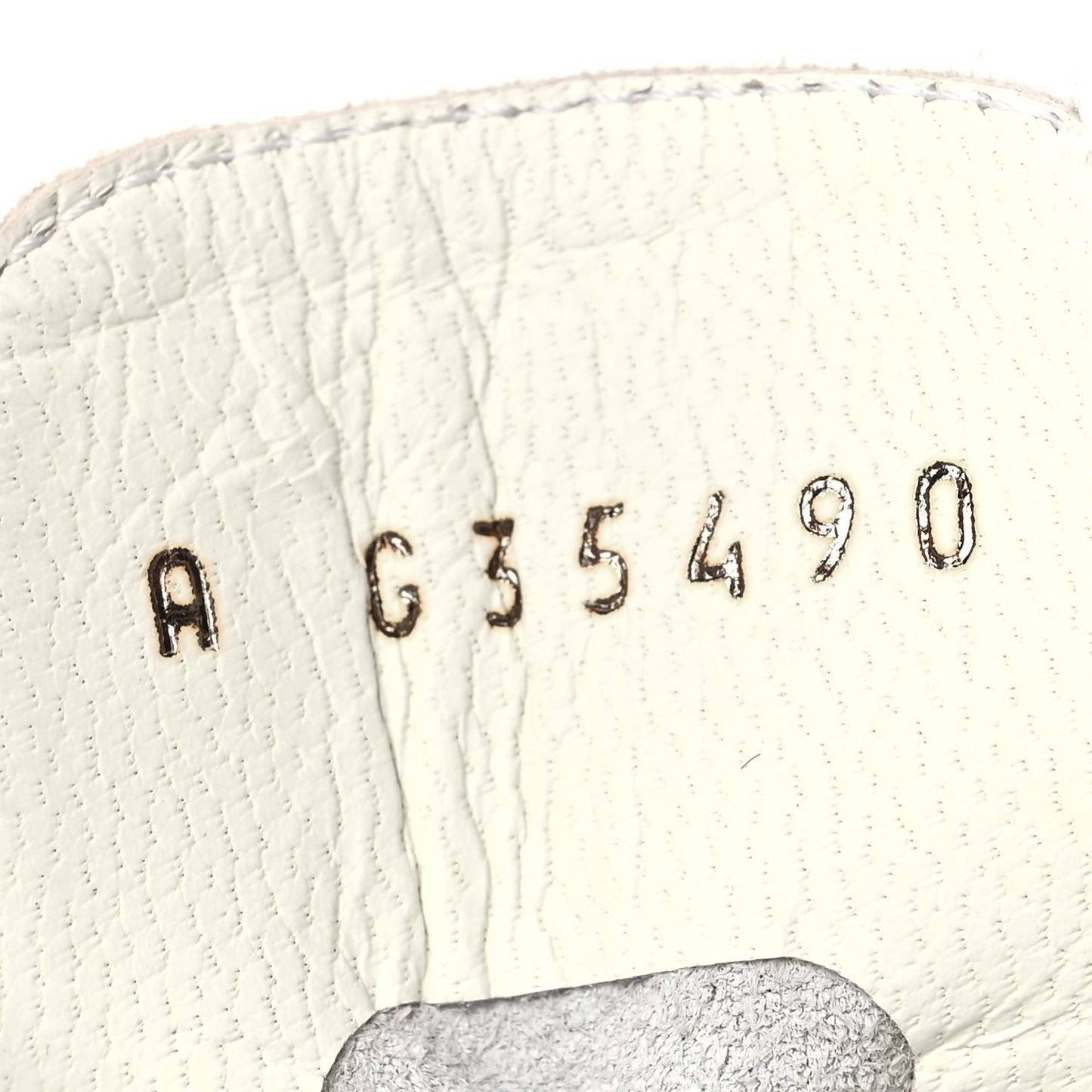 Shiny Crumpled Calfskin Cap Toe Lace Up Oxfords 37 White Black