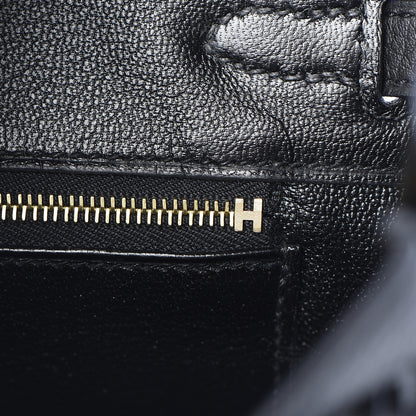Hermes Togo Birkin 25 Black 10 of 34