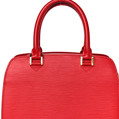 Louis Vuitton Epi Pont-Neuf Castillan Red 7 of 36