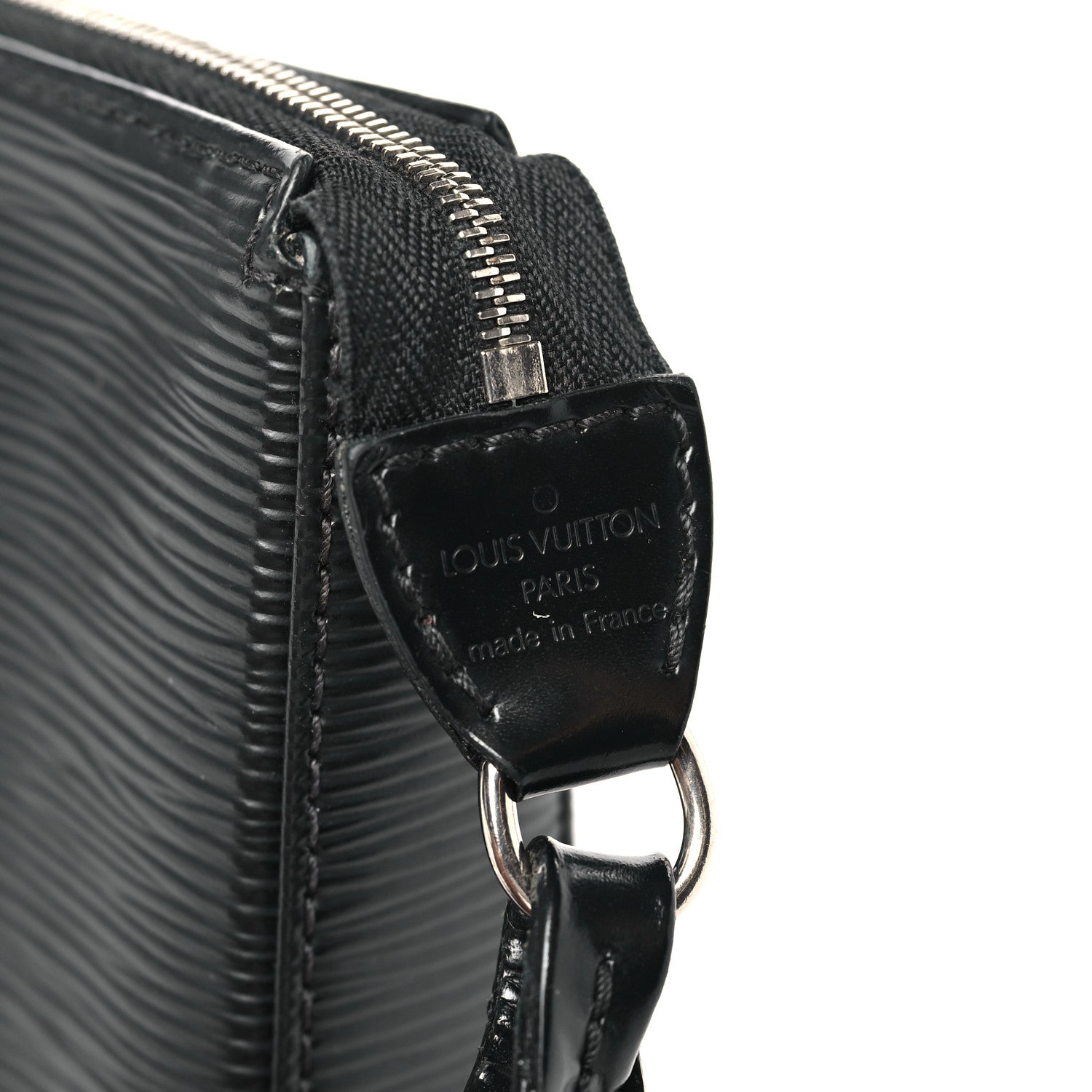 Louis Vuitton Epi Pochette Accessories NM Black 6 of 12