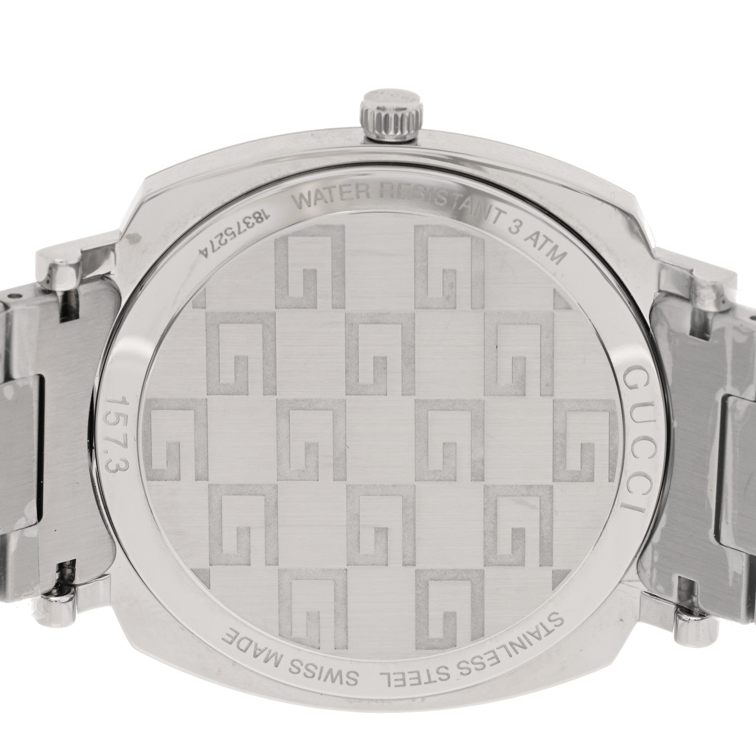 Gucci Stainless Steel 38mm Grip Quartz Watch 4 of 5