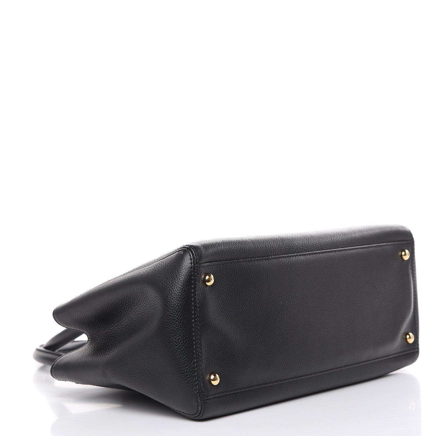 Chanel Calfskin Small Cerf Executive Shopper Tote Black 4 of 14