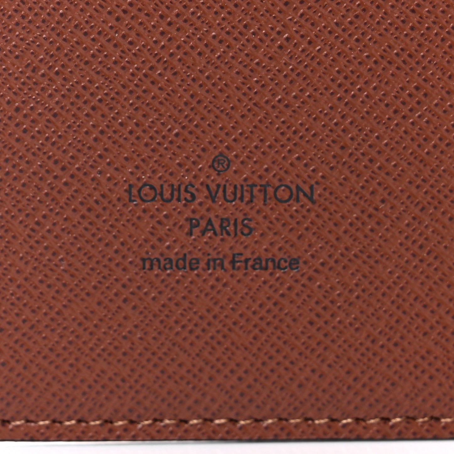 Monogram Large Ring Agenda Cover