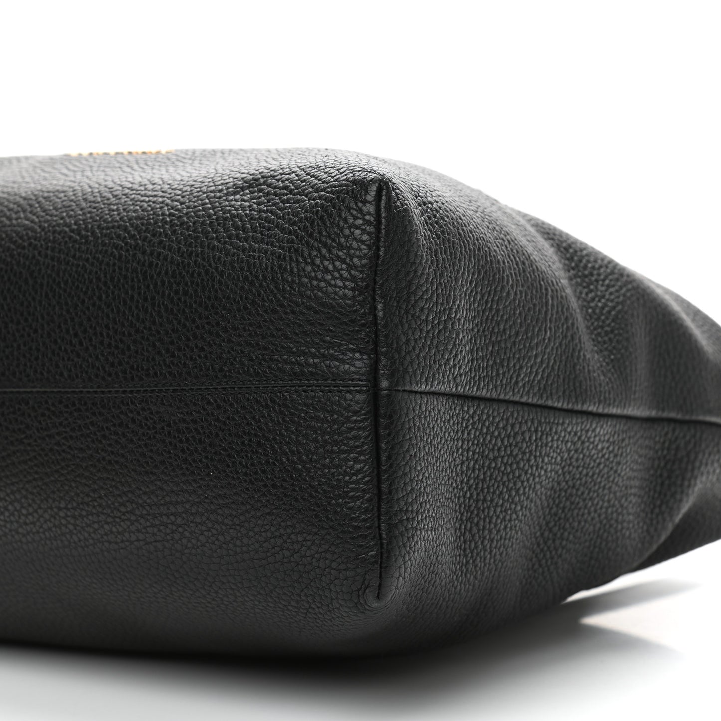 London Grainy Calfskin Medium Baynard Tote Black