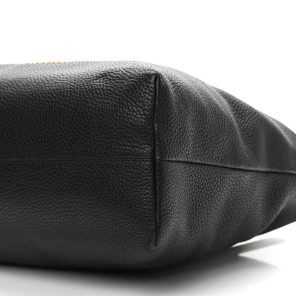 Burberry London Grainy Calfskin Medium Baynard Tote Black 10 of 14