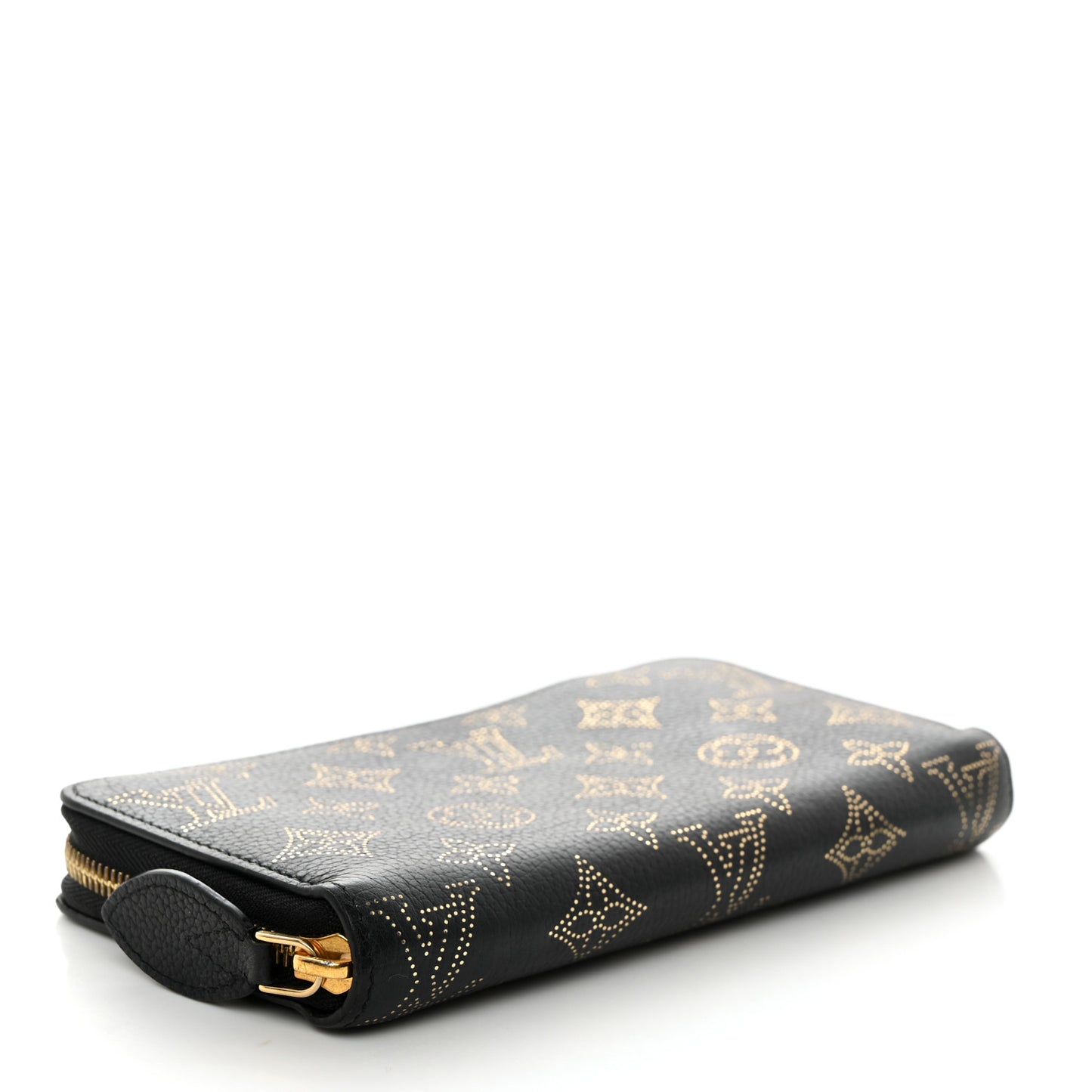 Mahina Flight Mode Zippy NM Wallet Black Gold