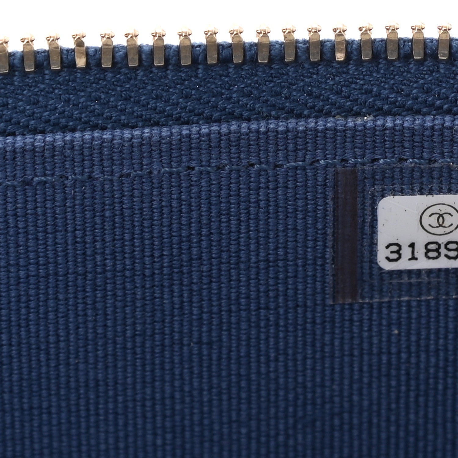 Chanel Lambskin Quilted Small Top Handle Vanity Case With Chain Dark Blue 8 of 11