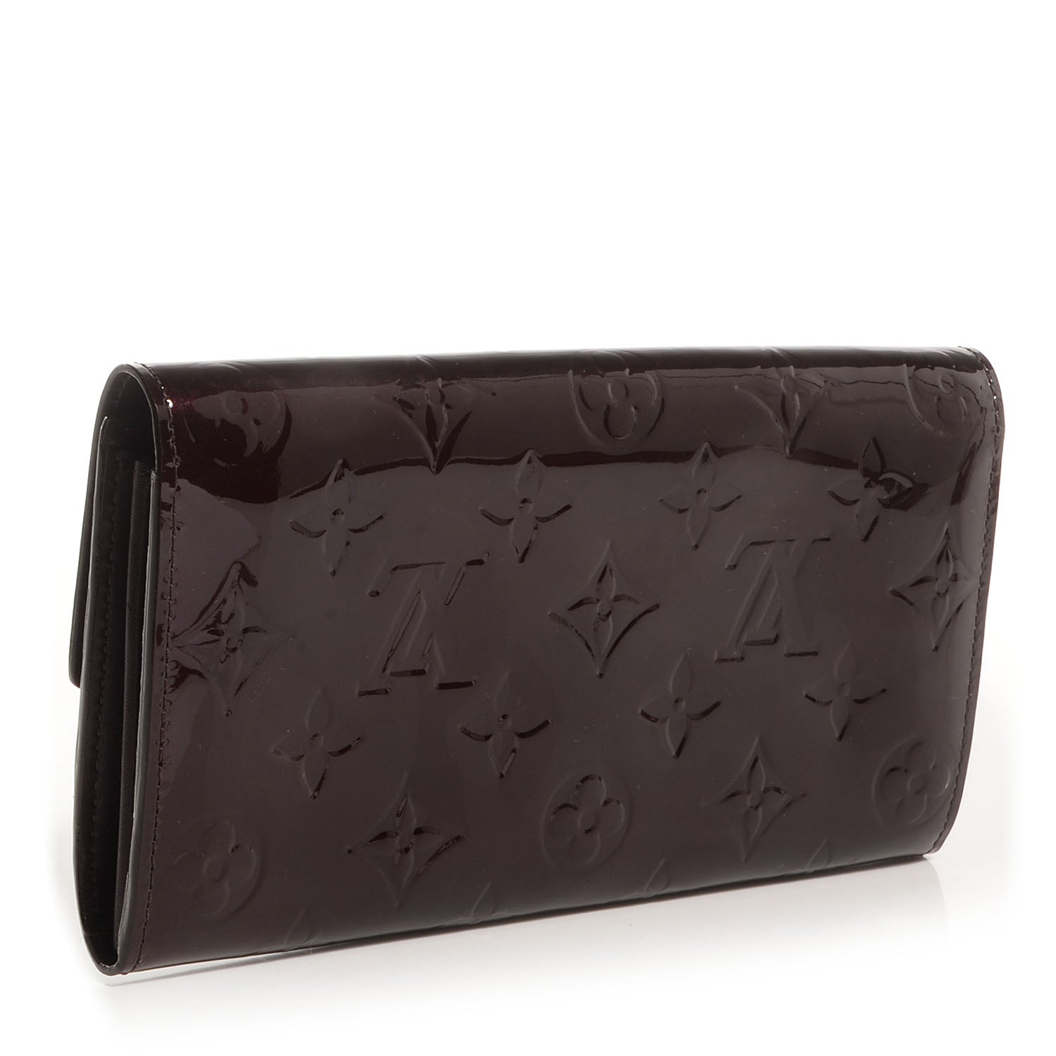 Louis Vuitton Vernis Sarah Wallet Amarante 3 of 7