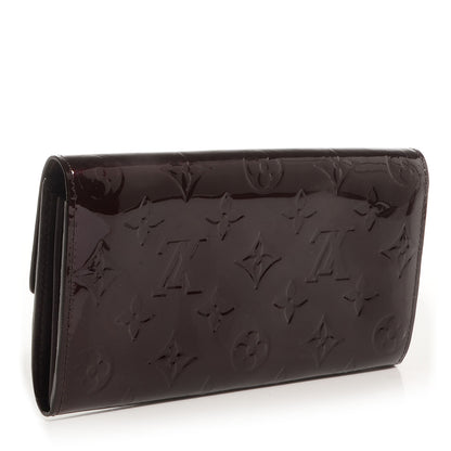 Louis Vuitton Vernis Sarah Wallet Amarante 3 of 7