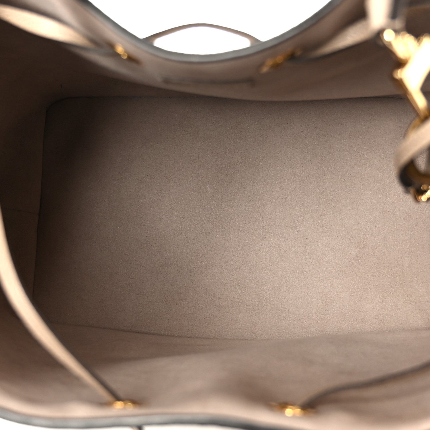 Louis Vuitton Empreinte Monogram Giant Neonoe MM Tourterelle Creme 6 of 13