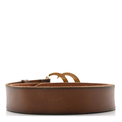 Gucci Faded Calfskin Double G 40mm Belt 95 38 Cuir 2 of 5