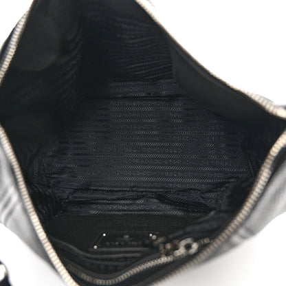 Prada Vitello Phenix Hobo Black 5 of 11
