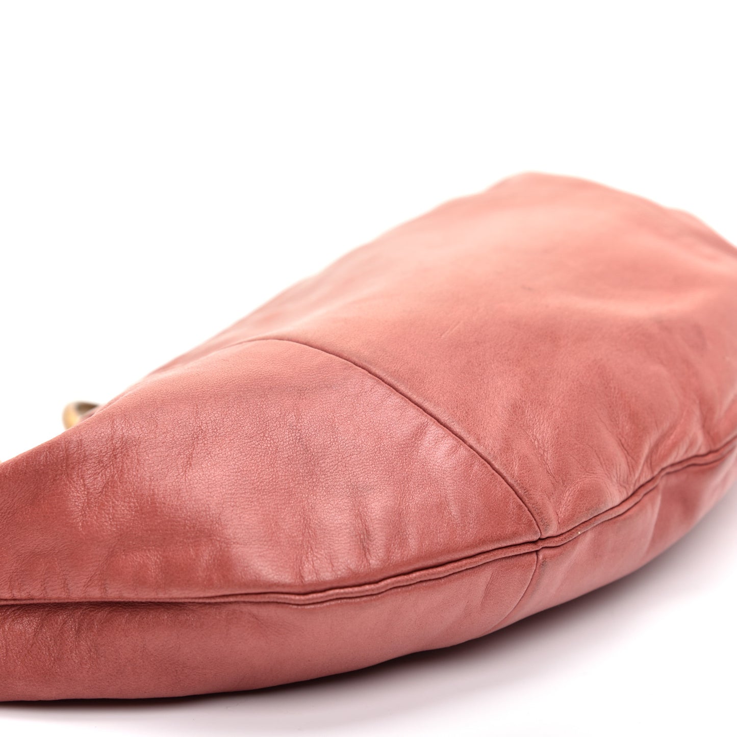 Lambskin Small Chain Hobo Pink