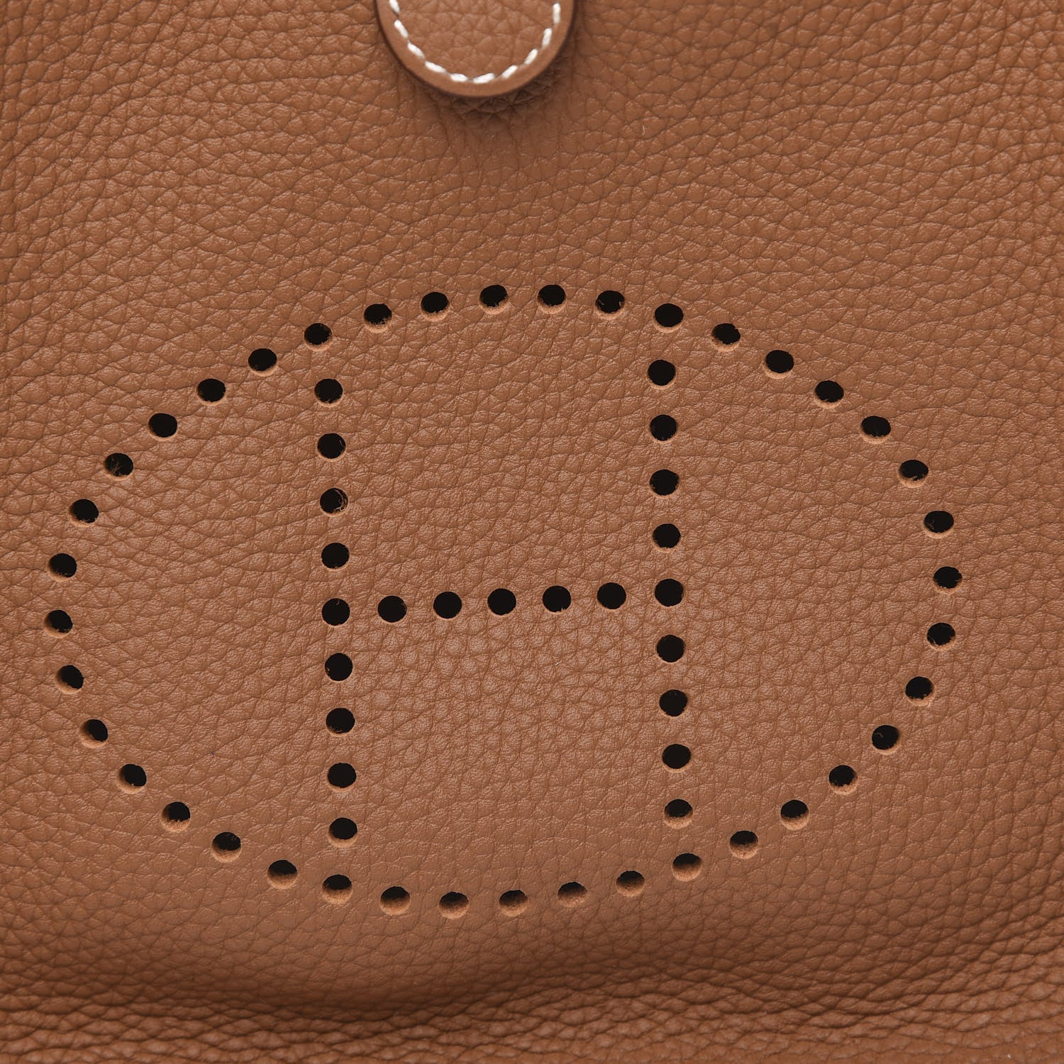 Hermes Taurillon Maurice Amazone Evelyne TPM Gold White 10 of 10