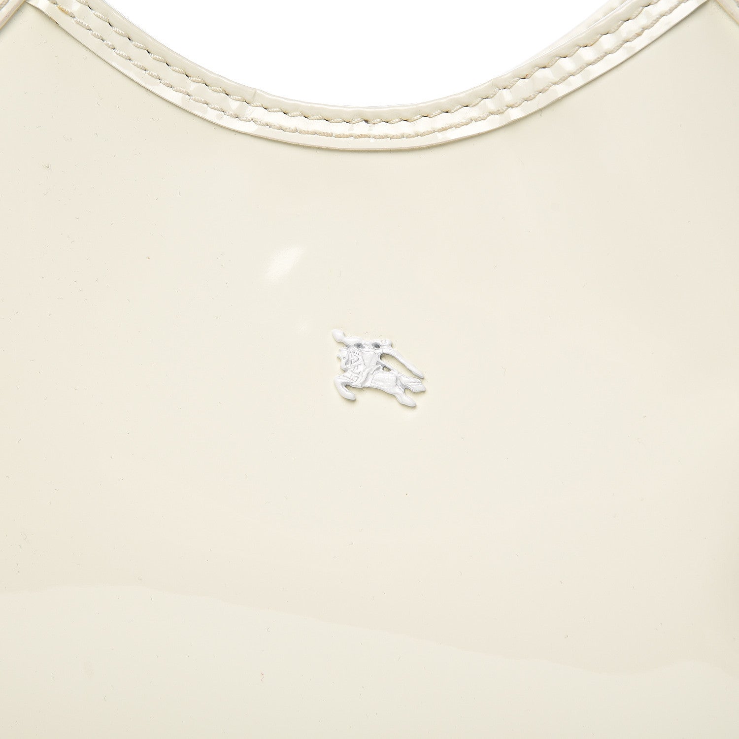 Burberry Patent Chain Hobo White 13 of 13