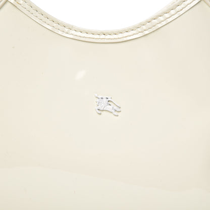 Burberry Patent Chain Hobo White 13 of 13