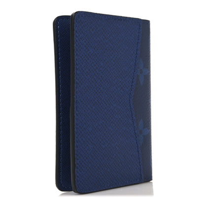 Louis Vuitton Taigarama Pocket Organizer NM Cobalt 3 of 7