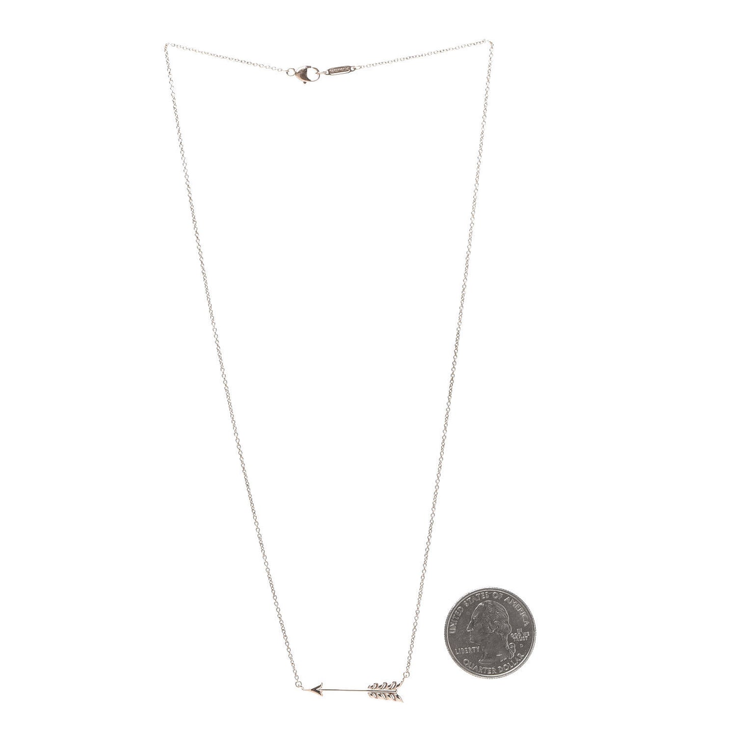 Rubedo Arrow Pendant Necklace