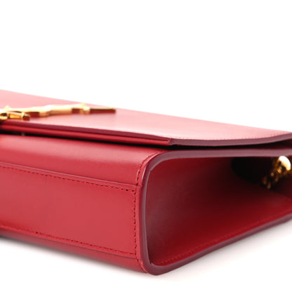 Saint Laurent Smooth Calfskin Medium Classic Monogram Kate Tassel Satchel New Lipstick 11 of 11