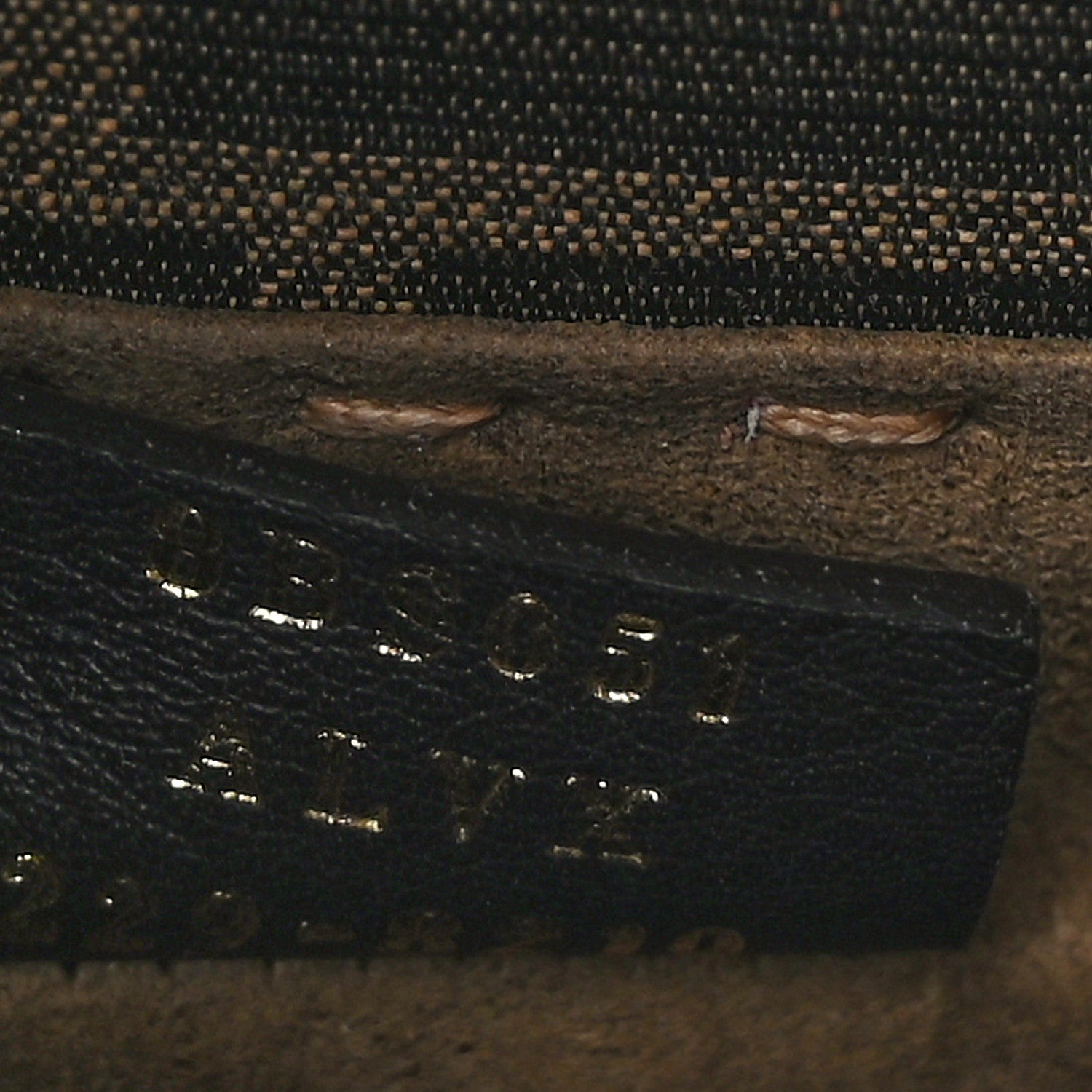 Fendi Fabric Jacquard Vitello King Plexiglass FF 1974 Mini Fendi Sunshine Shopper Tote Tobacco Moro Sand 9 of 9