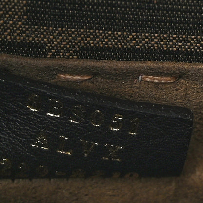 Fendi Fabric Jacquard Vitello King Plexiglass FF 1974 Mini Fendi Sunshine Shopper Tote Tobacco Moro Sand 9 of 9