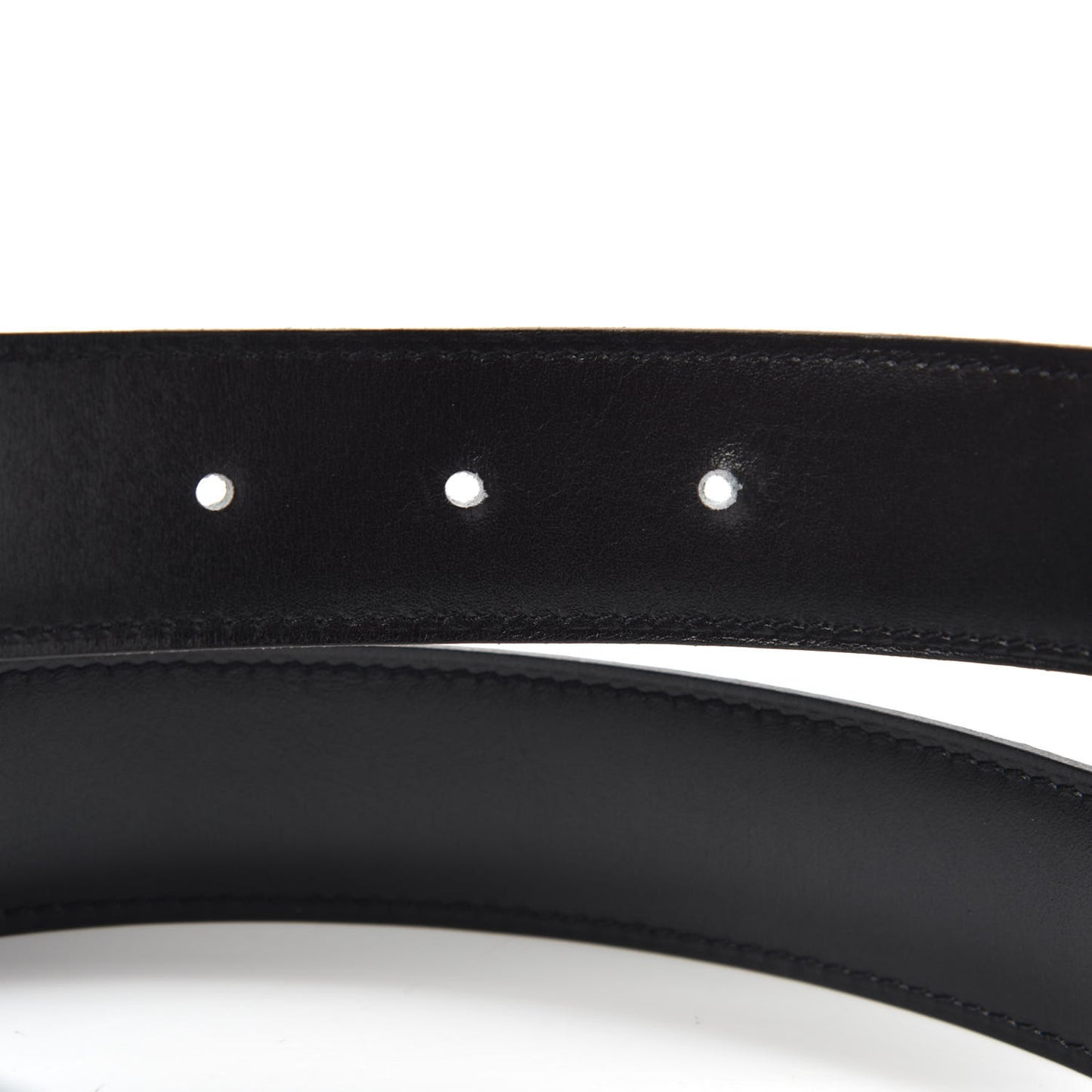 Togo Box 32mm H Belt 80 Blue Jean Black